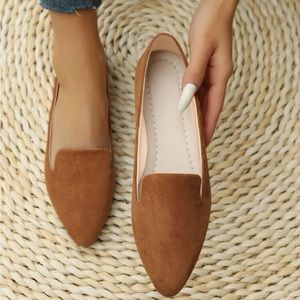Women Flats Faux Suede